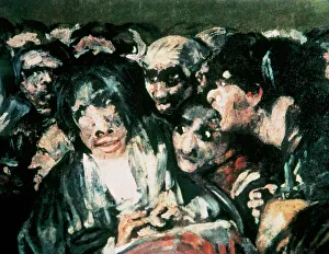 Witches Sabbath by Francisco de Goya Witches Sabbath by Francisco de Goya