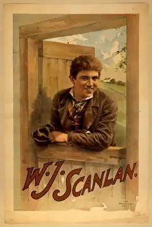 Antique Posters For Sale Prints: WJ Scanlan