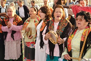 Women from Porto da Cruz, in Funchal, Madeira Women from Porto da Cruz, in Funchal, Madeira