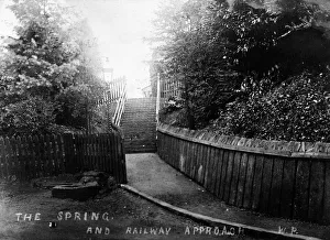 Worcester Park station approach, SW London (Surrey) Worcester Park station approach, SW London (Surrey)