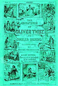 Wrapper design, Oliver Twist by Charles Dickens Wrapper design, Oliver Twist by Charles Dickens