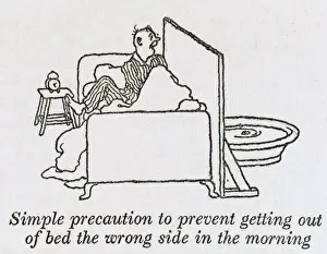 Preventing Morning Disarray: A Post-War British Print