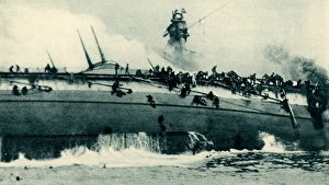 WW1 - Battle of Dogger Bank - Sinking of SMS 'Blucher' WW1 - Battle of Dogger Bank - Sinking of SMS 'Blucher'