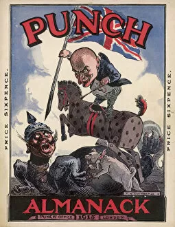 Images Dated 15th October 2007: Ww1 Cartoon / Punch 1915
