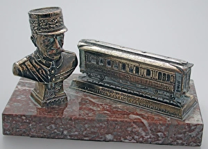 WW1 diecast desk ornament, Field Marshal Foch WW1 diecast desk ornament, Field Marshal Foch