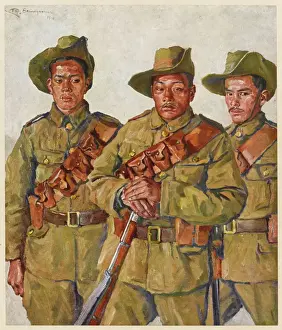 World War One Images Prints: Ww1 Gurkhas