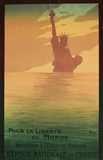 WW1 poster, Pour la Liberte du Monde (For the Freedom of the World) WW1 poster, Pour la Liberte du Monde (For the Freedom of the World)