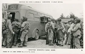 WW2 - American Red Cross Clubmobile - UK WW2 - American Red Cross Clubmobile - UK