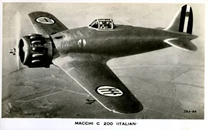 WW2 - Macchi C 200 (Italian) Aeroplane WW2 - Macchi C 200 (Italian) Aeroplane