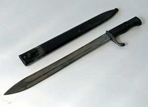 WWI German Mauser Gewehr M 98 rifle bayonet WWI German Mauser Gewehr M 98 rifle bayonet