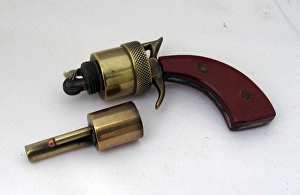 WWI lighter in the shape of a pistol WWI lighter in the shape of a pistol