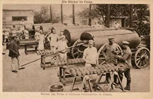 WWI - Mobile German Field Bakery - Western Front WWI - Mobile German Field Bakery - Western Front