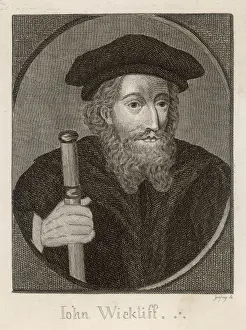 Medieval Theologian Prints: WYCLIF