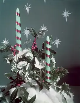 Christmas Table Setting Prints: Xmas Table Setting