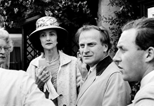 Yehudi Menuhim and his wife Diana Gould Yehudi Menuhim and his wife Diana Gould
