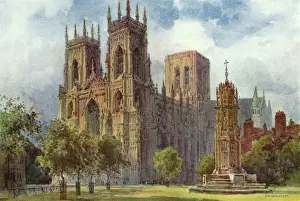 Prints of The Minster Date: circa 1909 York Prints: York Minster Print, circa 1909