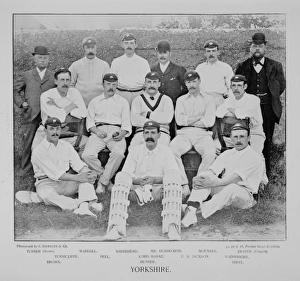 Yorkshire Cricket Team 1890s Yorkshire Cricket Team 1890s