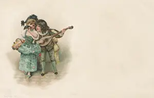 Anon Artist Prints Online Prints: Young Lovers