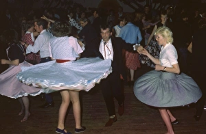 Young people at a Rock and Roll dance, Cornwall Young people at a Rock and Roll dance, Cornwall