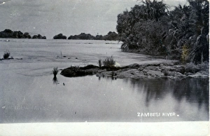Zambia - Zimbabwe - Victoria Falls, The Zambezi River Zambia - Zimbabwe - Victoria Falls, The Zambezi River