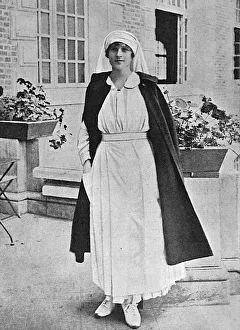 Zena Dare as a nurse, WW1 Zena Dare as a nurse, WW1
