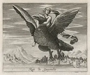 Greek Mythology Prints: Zeus, Ganymede, Eagle