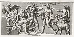 Zeus, Hera and Herakles Print