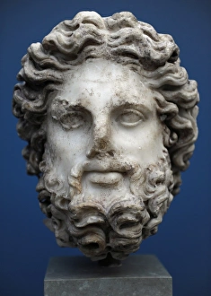 Zeus. Rome. Late 2nd century AD. Bust. Marble Zeus. Rome. Late 2nd century AD. Bust. Marble