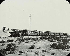 Zimbabwe (Rhodesia) - Train on way to Bulawayo Zimbabwe (Rhodesia) - Train on way to Bulawayo