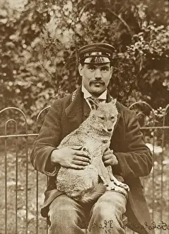 Boswell Collection Prints Online Prints: Zoo - keeper with fox