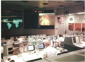 Television Prints: Apollo 13 Mission Control Room Print