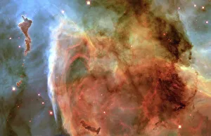 Light and Shadow in the Carina Nebula Light and Shadow in the Carina Nebula