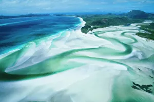 Australia - Whitsunday Island Hill inlet, Whitehaven Beach Australia - Whitsunday Island Hill inlet, Whitehaven Beach