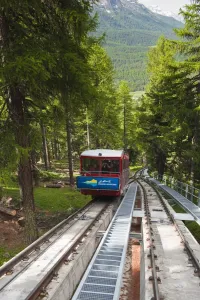 Muottas Muragl Funicular Print