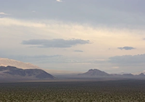 Mojave Desert - looking towards Silurian mountains, close to Arizona border Mojave Desert - looking towards Silurian mountains, close to Arizona border