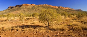 Mt. Cockburn Range - bushland and sandstone cliffs of the Mount Cockburn Range Mt. Cockburn Range - bushland and sandstone cliffs of the Mount Cockburn Range