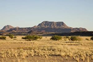 Typical view of a flat top mountain of North Western Namibia Typical view of a flat top mountain of North Western Namibia