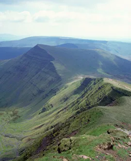 Wales - Breacon Beacons, views from Peny Fan Wales - Breacon Beacons, views from Peny Fan