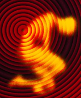 Abstract computer art depicting back pain Abstract computer art depicting back pain
