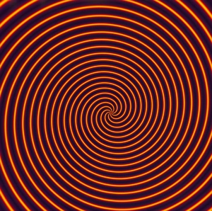 Computer-Generated Spiral Print