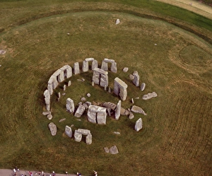 Aerial view of Stonehenge Aerial view of Stonehenge