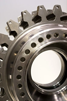 Aviation Technology Images Prints: Aircraft engine component