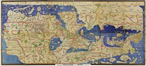 Al-Idrisi's world map, 1154 Al-Idrisi's world map, 1154