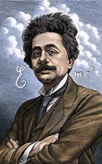 Theoretical Physicist Prints: Albert Einstein, physicist