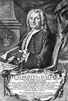 Albrecht von Haller, Swiss scientist Albrecht von Haller, Swiss scientist