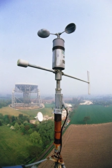 Manchester England Landmarks Prints: An anemometer