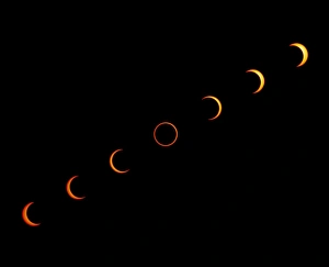 Annular Solar Eclipse Prints: Annular solar eclipse, 10 May 1994