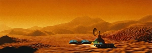 Framed Print : Mars Base Print: Artists Impression of a Martian Research Station Framed Print : Mars Base Print: Artists Impression of a Martian Research Station