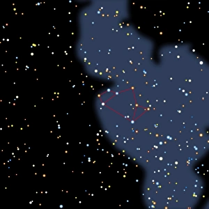 Artwork of the constellation of Sagittarius Artwork of the constellation of Sagittarius