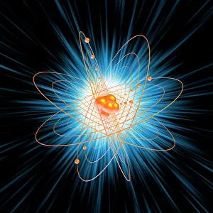 Atomic Structure Diagram Prints: Atomic structure, artwork